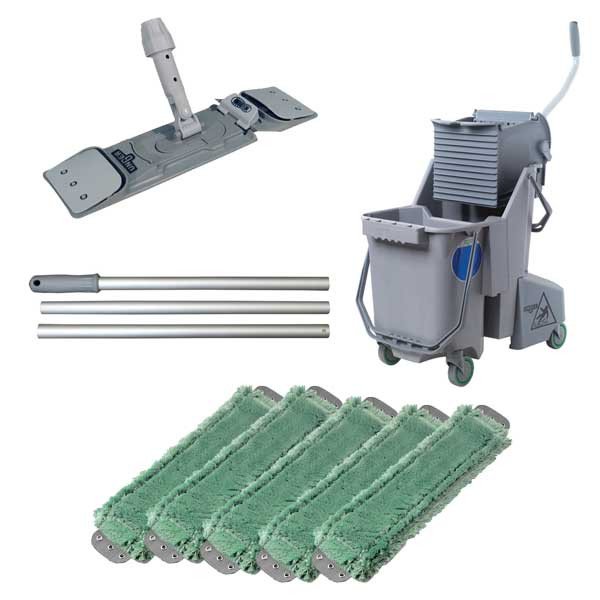 UNGER Flat Mop Set
